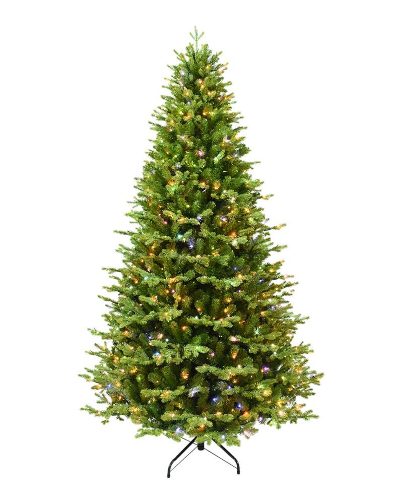 7.5' Hudson Valley Fir With 1400 Color Chaning Starry LED Lights
